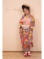 ルアンジェ 美楽來堂(LE ANGE) アンティーク着物の七五三。オシャレに可愛いコーディネイトで！