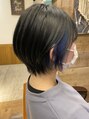 アグ ヘアー ルアナ 西大寺店(Agu hair luana)&nbsp;くびれショート！インナーカラーでより可愛く！
