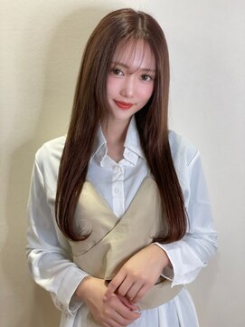ノア 北山(NOA) 韓国風デザインカラーシルキーベージュ髪質改善　3