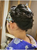 卒業式ヘアセット