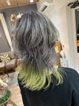 ソポププ(sopo pupu) ホワイトグレーウルフ