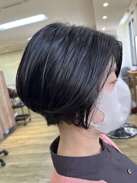 ナチュラル 仙台駅前店(Natural) 癖を活かしたショートカット