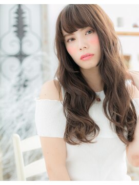 モッズヘア 越谷(mod's hair) 外国人風！斜めバングｘ無造作ウェーブパーマc5越谷20代30代40代