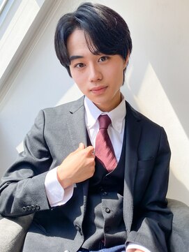 スタートウキョウ 渋谷(STAR TOKYO) ビジネスマン/仕事/ツーブロック/センターパート/メンズカット