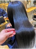 髪質改善＊ロングレイヤーグレーベージュ＊美髪【Zina船橋】