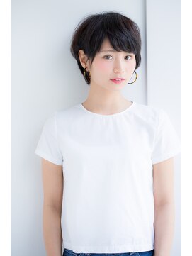 ラフ フロム ガーデン(Laf from GARDEN) 黒髪/大人ショート/簡単スタイリング