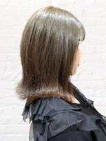 ジールヤマグチ 朝霧駅前店&nbsp;外はねボブ★イルミナマリーン【白髪ぼかし】