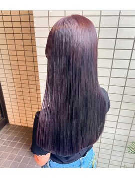 スーリール 博多店(Sourire) ロングヘア/ラベンダーブラウン