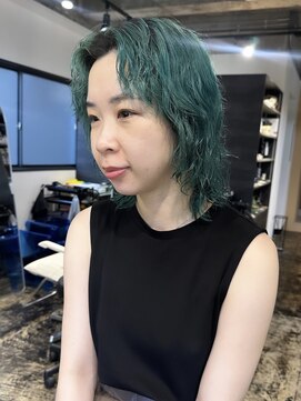 モクレン(mokuren.) Curly perm