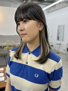 エルメ クラマエ(Elme) さりげなくオシャレ◎インナーカラー