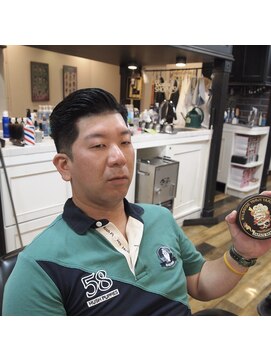 レイ(Ray) 男前サイドパートスタイル【メンズカット】