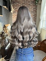 髪屋 紬 【Chu】シルバーグレー/ハイトーン/髪質改善