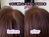 【つむじ割れ解消エクステ】　ボリュームアップエクステ　ヘアループ500本