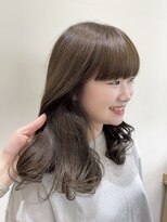 ダブルカラー　アッシュベージュ　ベージュカラー　TS-56