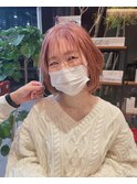 パールピンク&似合わせボブ/佐藤杏丸
