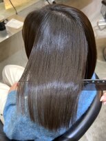 ロンド 表参道店(Lond)&nbsp;髪質改善縮毛矯正レイヤーカット顔周り前髪韓国ミニウルフ