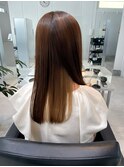 インナーカラーに縮毛矯正☆