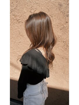 コージー リゾート バイ アンツ 茅ヶ崎駅前店(cozy resort by ANT'S) くびれヘア/アプリコットオレンジ/ハイライトカラー/茅ケ崎