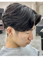 グロップ 町田(GLOP)&nbsp;簡単に出来る毛流れニュアンスパーマ/メンズパーマ