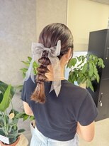 ジゼル 筑紫野(GiseL)&nbsp;編みおろしヘア