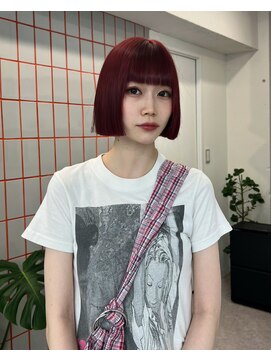 ペレ 渋谷(PELE) ミディアムヘア/デザインカラー/フェイスフレーミング/渋谷