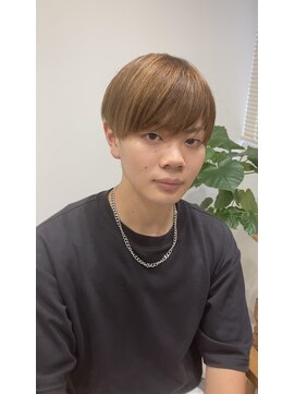 マル(maru。) ☆ハイライトカラー☆シースルーマッシュ