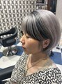 アース いわき店(HAIR&MAKE EARTH)&nbsp;ハイトーンショート/ショートボブ