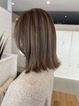 アグ ヘアー ベース 三沢店(Agu hair base) 白髪ぼかしハイライト×グレージュ