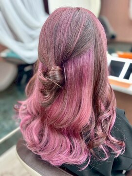 エターナルバイマティーナ(Eternal by MATINA) 【デザインカラー アンブレラ×インナーカラー】池袋美容室