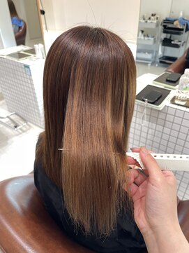 縮毛矯正×艶トリートメント