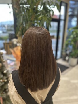 ヘアーザラブズラフズ オーガニカ 北九州(HAIR THE LOVES LAUGHS ORGANICA) グレージュラテ