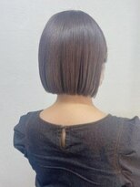 ナフィ バイ エイム 町田店(Nafie by eim)&nbsp;ミニボブ/コンパクトボブ/ぱつっとボブ/ラベンダーグレージュ
