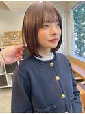 内巻きボブ