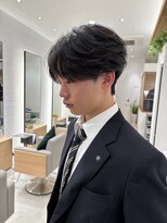 ステアケース 武蔵小杉店(stair:case) 卒業式前に!卒業式仕様のナチュラルフェザーパーマ!