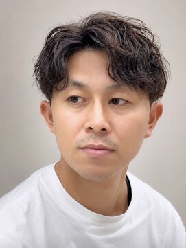 ノッツ(KNOTS) 大人のスパイラルパーマ【Instagram】@mens.ren.fukuoka