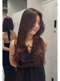 レッドブラウン × バタフライレイヤー