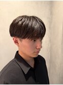 シースルーマッシュ刈り上げ韓国風