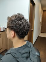ミュー(mieux) ラフカールショートパーマスタイル