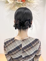 オレンジ梅田店(ORANGE)&nbsp;ツインカチモリ/結婚式ヘアアレンジ 【アヤネ】