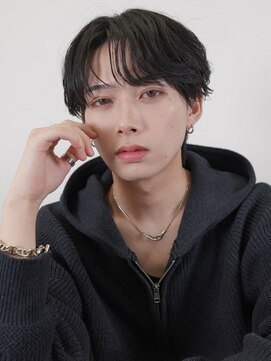 メンズサロン ガウディ 三宮店(men's salon Gaudi) メンズカット×毛流れカルマパーマ×ラウンドマッシュ