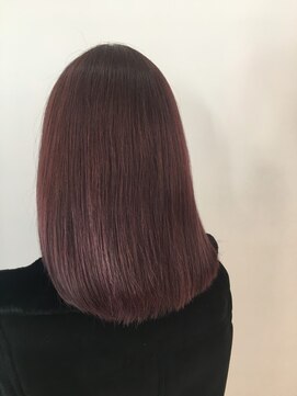 e.m.a プレミアムビューティーサロン 栄駅店(e.m.a PREMIUM BEAUTY SALON) 美髪トリートメント＋チェリーピンク♪