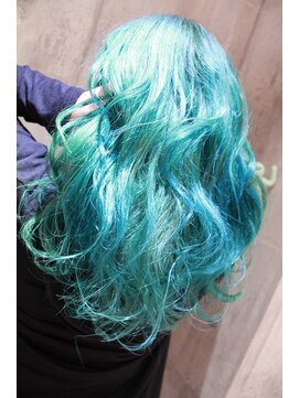 マティーナ ヘアー 池袋(Matina hair) 【パーティースタイル☆フォワードチョコミント♪】