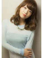 キートスバイガーランド (Kiitos by Garland)&nbsp;[Kiitos] 跳ねないミディ☆スタイリング楽なウェーブヘア