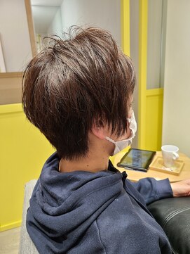 ヘアサロン R3 お手入れ簡単ショートヘアー5