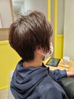 ヘアサロン R3 お手入れ簡単ショートヘアー5