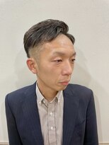 グレイスフルバーバー 赤坂見附店&nbsp;ビジネス七三分けツーブロックスタイル【赤坂/七三分け/理容室】