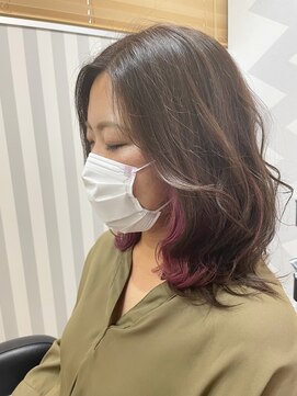 デスト 大宮(DEST) @dest_tanaka_katsuyaインナーカラー/ピンクヘア[大宮]