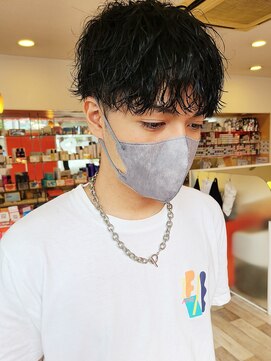 リップソウル(RIP SOUL) 《RIP SOUL》波巻きパーマ マッシュショート