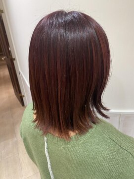 ネオリーブソラ 相模大野店(Neolive sola) 切りっぱなし/ボルドーカラー