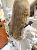 ネオリーブカフ 鶴ヶ峰店(Neolive caff)&nbsp;ブロンドベージュ×ケアブリーチ